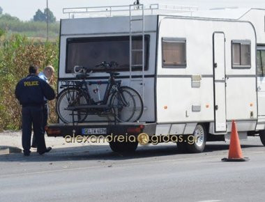 Εγνατία Οδός: Οδηγός ισχυρίζεται ότι το τροχόσπιτό του είναι παγιδευμένο με βόμβα (φωτό)